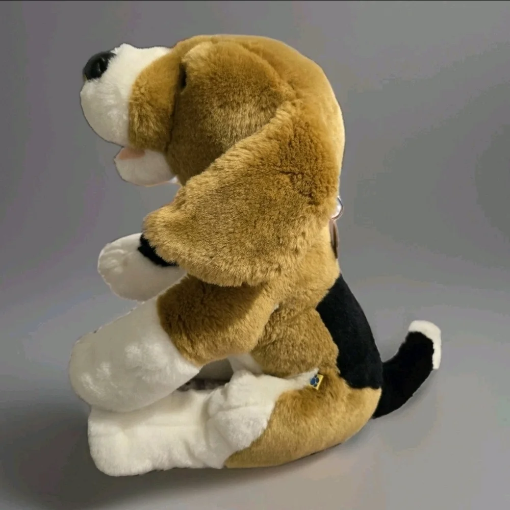 BABW Build a Bear Dog Collar Puppy Plush Stuffed Toy EUC
